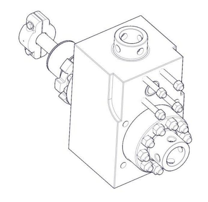 Source fluid-cylinder illustration shared by 3NB-1300F/1600F, PDF page 17. Dedicated 1600F rotating-component codes remain separate.