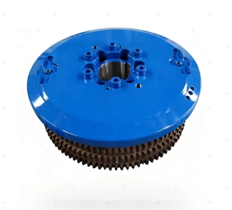 Blue coupling component from the supplied product overview