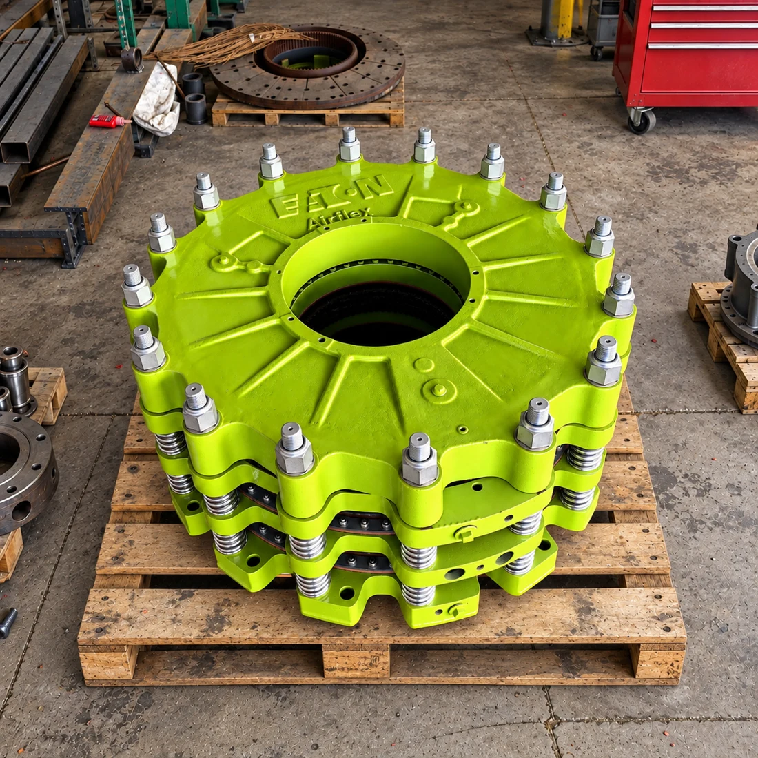 Eaton Airflex auxiliary brake assembly
